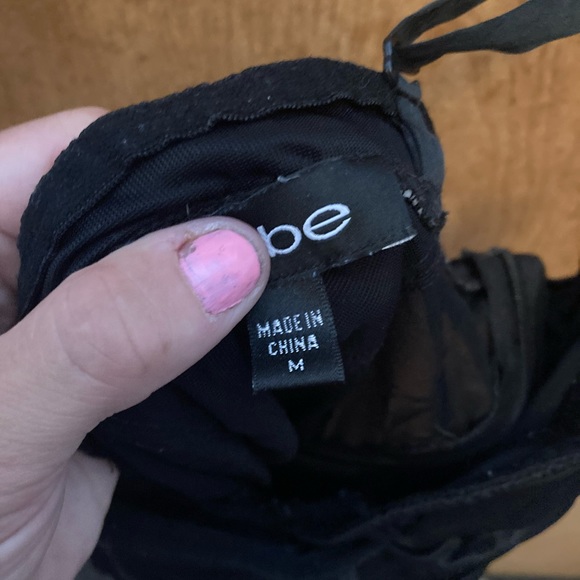 EUC Bebe Corset Style Tank - Picture 3 of 4